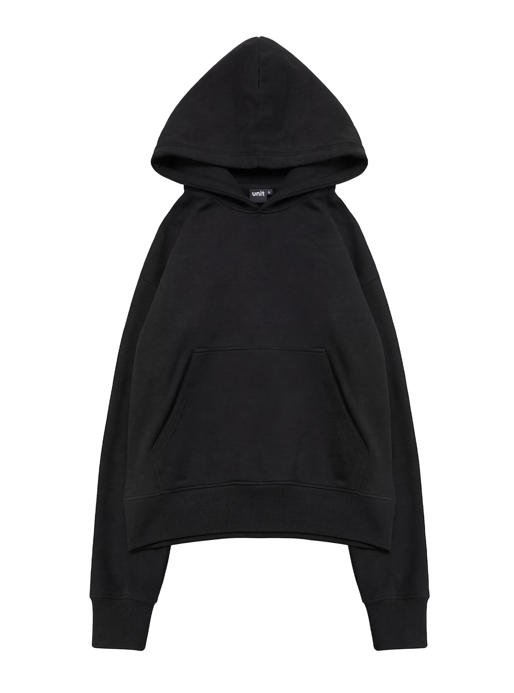 BASIC HOODIE - black