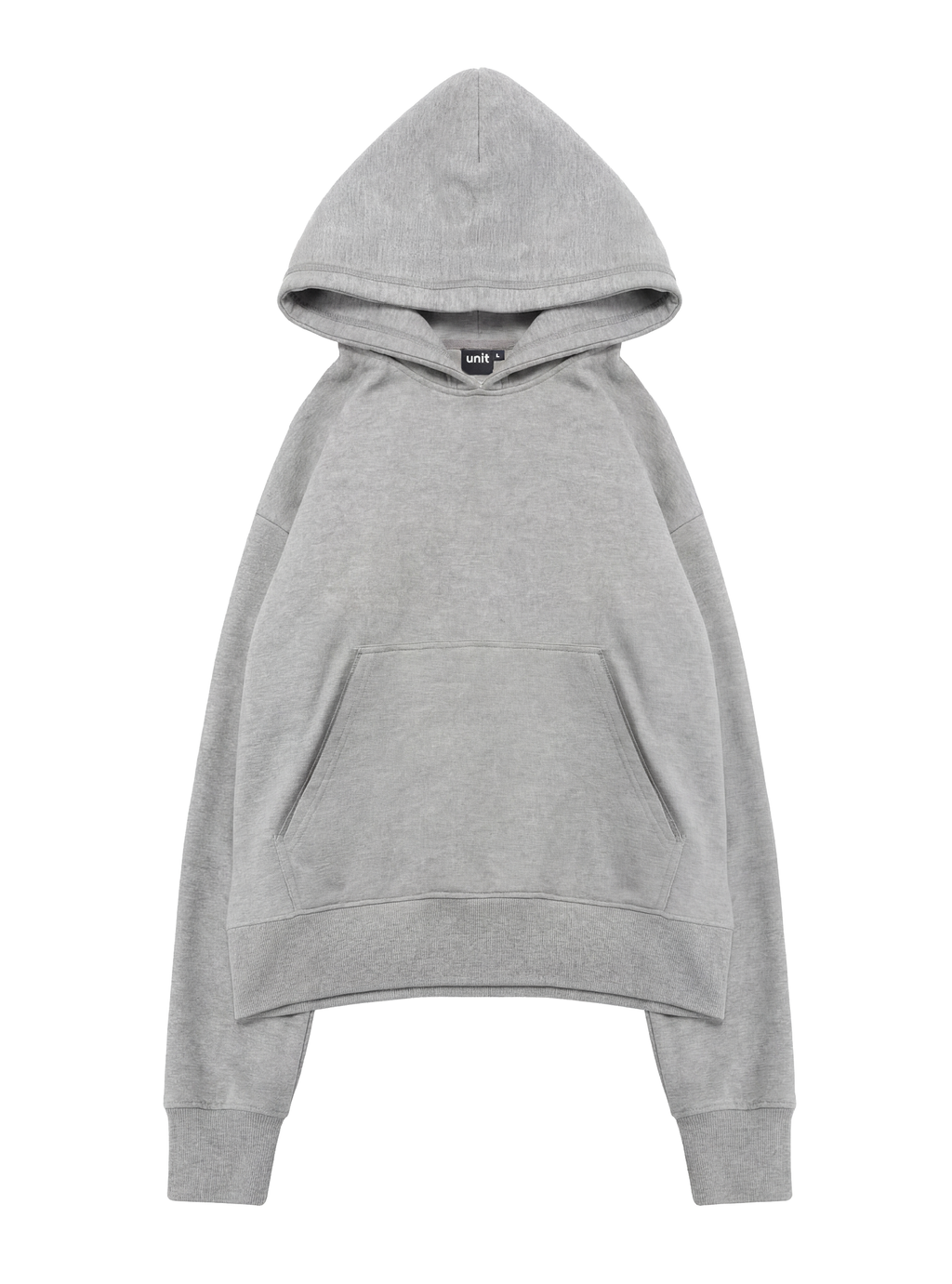 BASIC HOODIE - grey