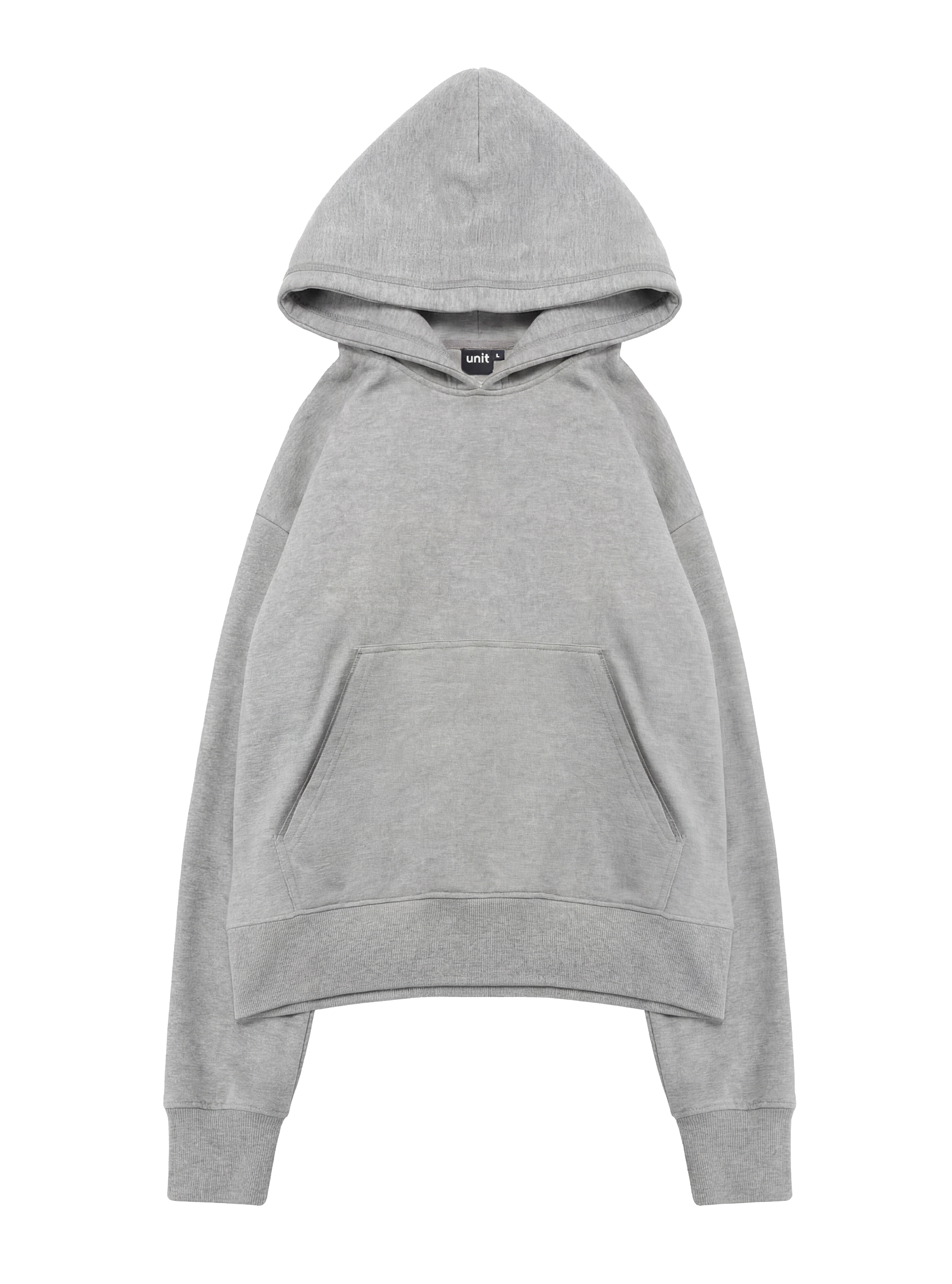 BASIC HOODIE - grey